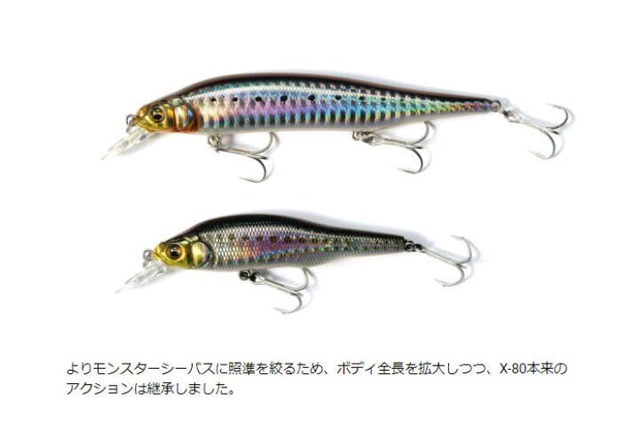 楽天市場】【2024年限定色追加】メガバス(Megabass) X-80 マグナム CG 