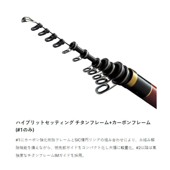 楽天市場】がまかつ(Gamakatsu) がま磯 デニオス 1.75号-5.0m 【釣り 
