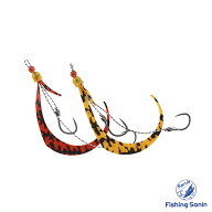 ジャッカル(JACKALL)　乱舞ビンビンスイッチ スペアラバーフックセット　【釣り フィッシング 鯛ラバ タ…