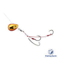 ジャッカル TGビンビンテンヤ鯛夢 遊動 5号〜15号【 JACKALL マダイ 真鯛 鯛テンヤ 一つテンヤ タングス…