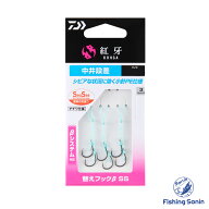 ダイワ(Daiwa)　紅牙替えフックβ SS 中井段差　【釣り フィッシング 鯛ラバ タイラバ 交換フック 交換 …