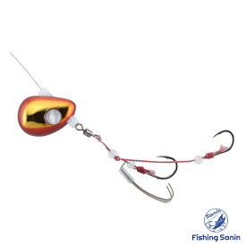 【2025年新サイズ追加】ジャッカル(JACKALL)　ビンビンテンヤ鯛夢 遊動　【釣り フィッシング 真鯛 マダイ 鯛テンヤ テンヤ釣り 一つテンヤ ひとつテンヤ 遊動テンヤ ジャッカル ビンビンテンヤ鯛夢 遊動 5号 8号 10号 13号 15号 20号 25号 30号】