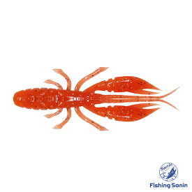 ルーディーズ(RUDIE'S)　ハタ喰い・蝦 2.5インチ　【釣り フィッシング 根魚 ロックフィッシュ チヌ チニング クロー系ワーム クロー系 ワーム ソフトルアー ルアー ルーディーズ ハタ喰い蝦】