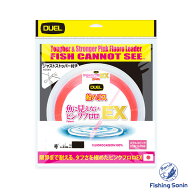デュエル 魚に見えないピンクフロロ EX 船ハリス 100m【DUEL 船釣り 船 船ハリス ハリス】