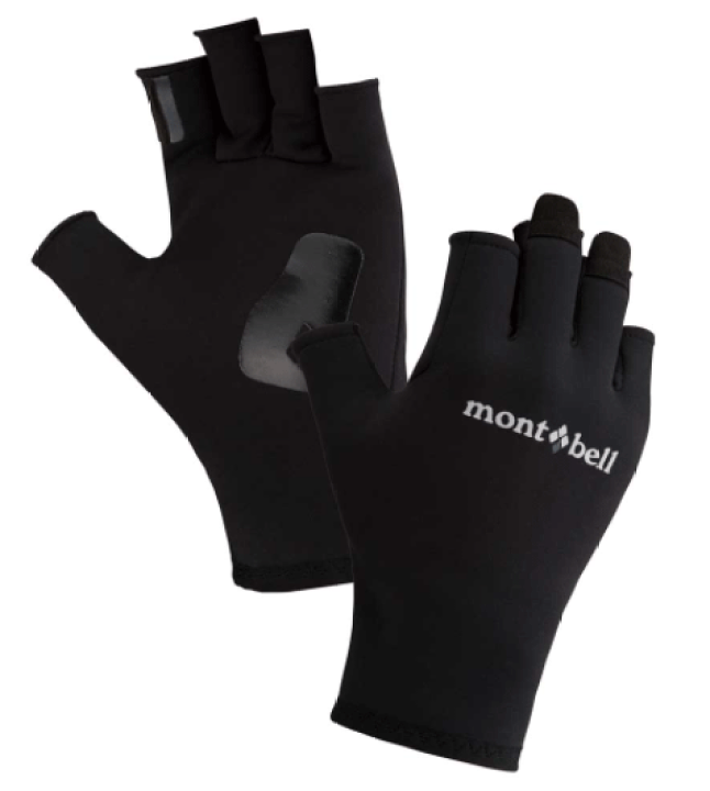 楽天市場 モンベル クリマバリア フィンガーレス フィッシンググローブ ブラック フィッシングショップウエシマ
