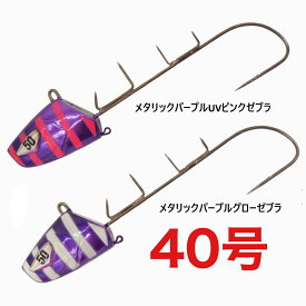 【メール便】ハヤブサ 船太刀魚テンヤ 速掛型 喰い渋りスペシャル 40号 タチウオテンヤ SW413