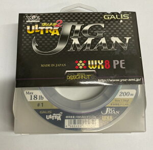 ������������YGK �E���g��2 �W�O�}�� WX8 PE 1�� 200m 18lb JIGMAN