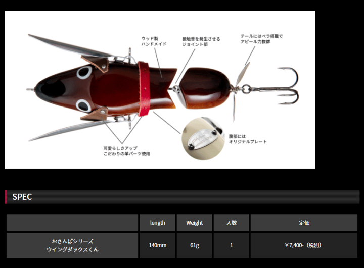 ラウンド 楽天市場】フィッシュアロー おさんぽシリーズ ウイングダックス ノイジー