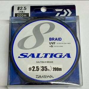 ���݌ɏ��������� �_�C�� UVF �\���e�B�K (SALTIGA) 8BRAID 2.5��(35lb) 200m PE���C��