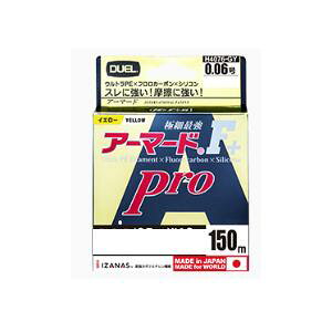 DUEL �A�[�}�[�h F+ Pro H4080-GY �S�[���f���C�G���[ PE���C�� 0.3�� 150m 6lb
