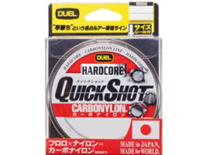 DUEL HARDCORE QUICK SHOT CN H3463 �`�^���S�[���h �J�[�{�i�C�������C�� 4Lbs 150m