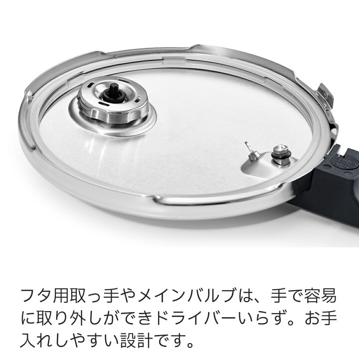 楽天市場】【公式】 フィスラー 圧力鍋 ビタビット プレミアム 3.5 L  