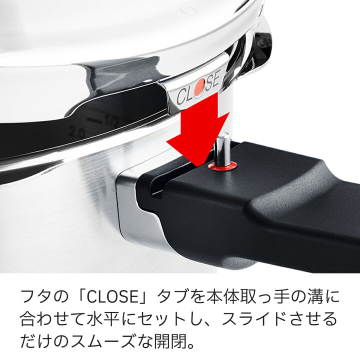 楽天市場】【公式】 フィスラー 圧力鍋 ビタビット プレミアム 3.5 L  