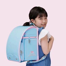 【早割10％オフ】フィットちゃん ランドセル あい・愛ティアラ 安ピカッ 楽ッションタイプ 女の子 2027年 日本製 国産 A4 人気 おすすめ おしゃれ ラベンダー ピンク 水色 軽量 軽い 特典 大容量 6年保証 小学生 入学 ラッピング ギフト