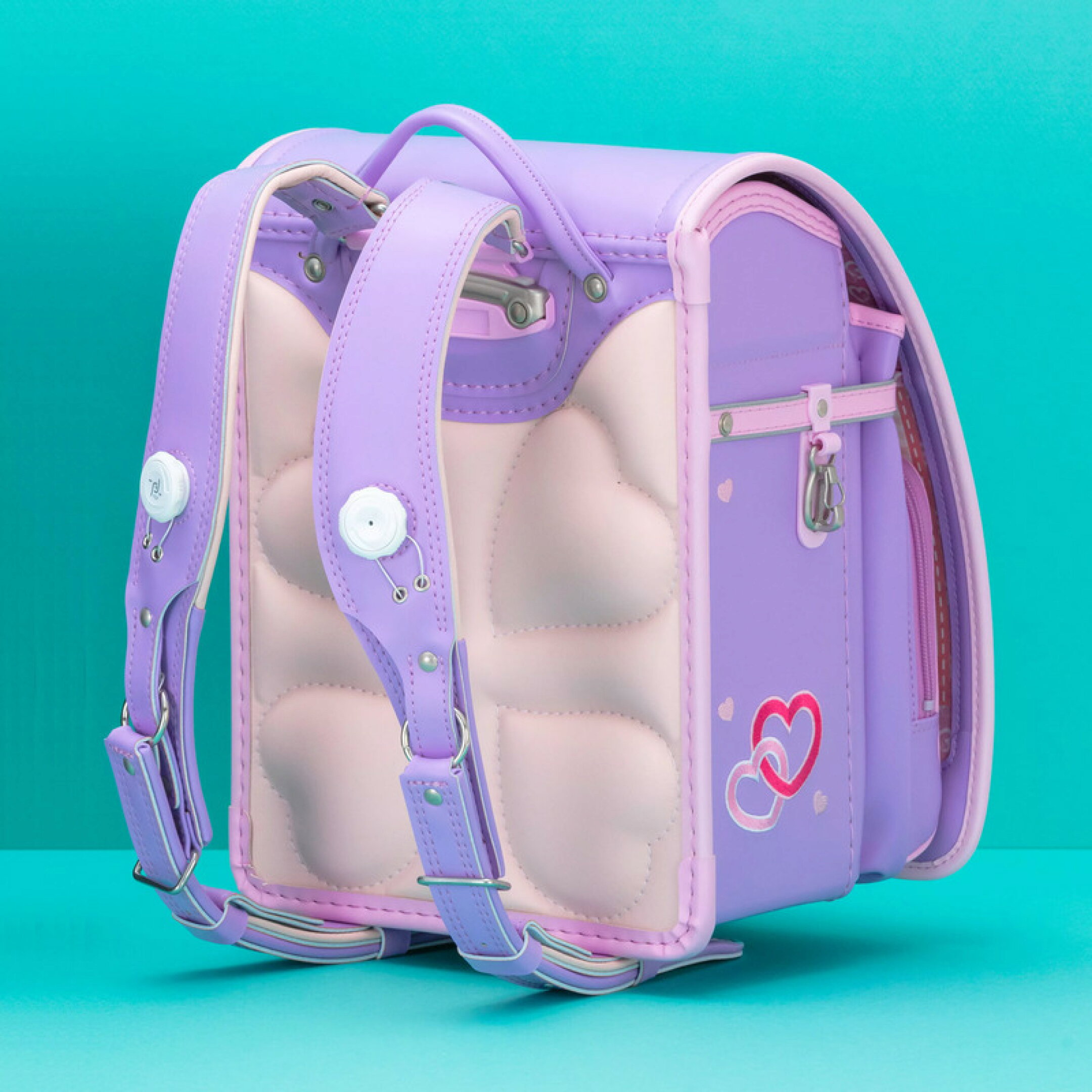 くるくるフィット 安ピカッ ラベンダー×ベビーピンク