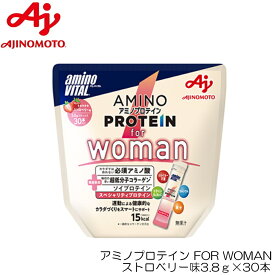 アミノバイタル アミノプロテイン for woman ストロベリー味 3.8g×30本 味の素 AM88972