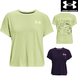 アンダーアーマー UNDER ARMOUR UA ライブ サマー グラフィック Tシャツ レディース スポーツアパレル トレーニング フィットネス 女性 U1369878