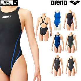 アリーナ ARENA 競泳水着 レディース WA承認 リミック クロスバック AQUA ADVANCED AQUA XTREME ARN-1021W