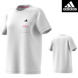 店頭展示品 アディダス adidas W POCKET HIDDEN ロゴTシャツ レディース 女性用 半袖 ウィメンズ スポーツアパレル トレーニング JKW68