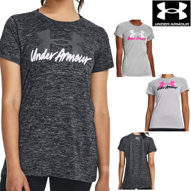 アンダーアーマー UNDER ARMOUR UAテック ツイスト グラフィック ショートスリーブTシャツ レディース 女性 スポーツアパレル トレーニング U1379490