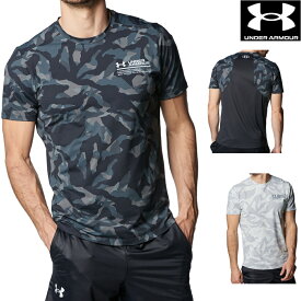 アンダーアーマー UNDER ARMOUR UAアイソチル プリント ショートスリーブTシャツ メンズ 男性 スポーツアパレル トレーニング U1384792