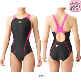 アリーナ ARENA 競泳水着 ジュニア女子 WORLD AQUATICS承認 ジュニアスーパーストリーナ 着やストラップ AQUA STRIPE-D ARN-2051WJ