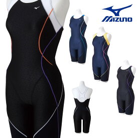 ミズノ MIZUNO フィットネス水着 女性 レディース オールインワン パッド付き EZ Swim N2JG2325