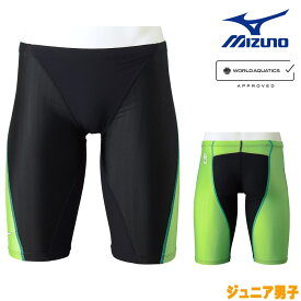 ミズノ MIZUNO 競泳水着 ジュニア男子 fina承認 FX・SONIC SYNERGY ハーフスパッツ N2MBA430