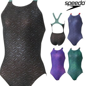 【お買い物マラソン期間中P5倍★11/11 1:59迄】スピード SPEEDO 競泳水着 レディース 練習用 デニムターンズスーツ ENDURANCE ECO 競泳練習水着 2024年秋冬モデル STW02456