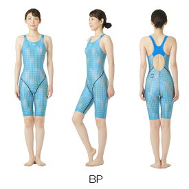 【お買い物マラソン期間中P5倍★11/11 1:59迄】スピード SPEEDO 競泳水着 レディース WA承認モデル フレックスシグマカイ セミオープンバックニースキン3 FLEX Σχ オールインワン SCW12406Fタイプ別注モデル fina マーク あり SCW12541FZ