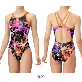 【お買い物マラソン期間中P5倍★11/11 1:59迄】アリーナ ARENA 競泳水着 練習用水着 レディース トレーニングワンピース オープンバック ダブルストラップ タフスーツ タフスキンT2E 競泳練習水着 WATER ILLUSION 2025年春夏モデル AS5SWM06L