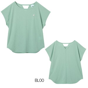 ルコックスポルティフ le coq sportif シアーライト 半袖Tシャツ レディース スポーツウェア 女性 2025年秋冬モデル LZ5FHT00L