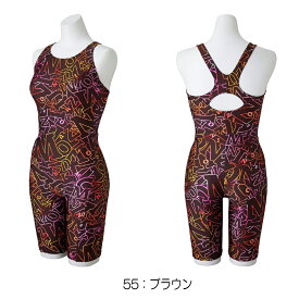 ミズノ MIZUNO フィットネス水着 レディース Stroke ONE オールインワン パッド付き 2025年秋冬モデル N2JGC813