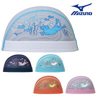 ミズノ MIZUNO 水泳 メッシュキャップ スイムキャップ 水泳小物 ネコ 2025年秋冬モデル N2JWC514