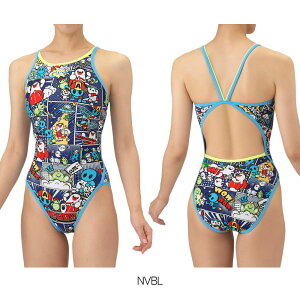 アリーナ ARENA 競泳水着 練習用水着 レディース トレーニングワンピース オープンバック タフスーツ アリーナ君 タフスキンEP 競泳練習水着 2025年秋冬モデル AS5FWM13L