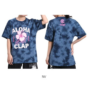 クラップ CLAP ロコガール タイダイティー レディース Tシャツ 半袖 スポーツアパレル トレーニング フィットネス 女性 CTS25044