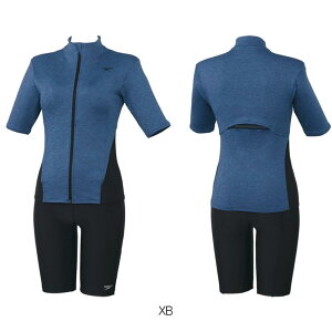 Xs[h SPEEDO tBbglX fB[X V[gX[uEFCr[Zp Heather Stretch Pro pbht 2025NH~f SFW32565