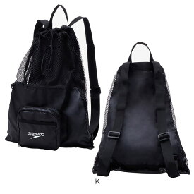 スピード SPEEDO 水泳 ポケッタブルメッシュバッグ スイミングバッグ ナップサック ナップザック SE22502