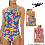 スピード SPEEDO 競泳水着 練習用水着 レディース カービィスーパースターターンズスーツ ENDURANCE ECO …
