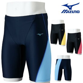 ミズノ MIZUNO フィットネス水着 メンズ StrokeONEハーフスパッツ 2026年春夏モデル N2JBD101