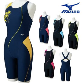 ミズノ MIZUNO フィットネス水着 レディース Stroke ONEオールインワン パッド付き 2026年春夏モデル N2JGD310