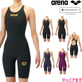 アリーナ ARENA 競泳水着 ジュニア女子 WA承認モデル AQUAFORCE FUSION-ONE レーシングワンピーススパッツ オープンバック ハーフレッグ オールインワン 2026年春夏モデル AS6SRC10G fina マーク あり