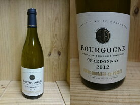 [2012]　ブルゴーニュ　シャルドネ (フーレ・ルーミエ・ド・フォッセ) BOURGOGNE CHARDONNAY (FOURRE ROUMIER DE FOSSEY)
