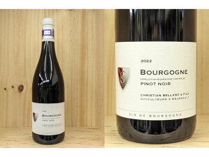 22�F�ԁF[2022]�u���S�[�j���@�s�m�E�m���[�� �i�N���X�`�����E�x�����jBOURGOGNE PINOT NOIR�iCHRISTIAN BELLANG�j