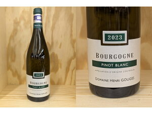 23��:���K�i:[2023] �u���S�[�j���@�s�m�E�u���� (�h���[�k�@�A�����E�O�[�W��)�@Bourgogne Pinot Blanc (Domaine Henri Gouges)