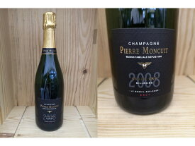 BRT:[2008] ピエール・モンキュイ グラン・クリュ　ブラン・ド・ブラン　ブリュット Pierre Moncuit Grand Cru Blanc de Blanc Brut