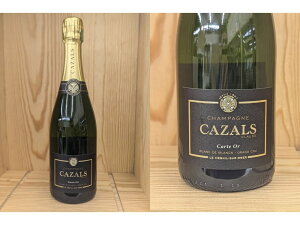 ���K�i�F[NV] �N���[�h�E�J�U���@�J���g�E�I�[���@�u�����E�h�E�u���� CLAUDE CAZALS CARTE OR BLANC DE BLANC GRAND CRU