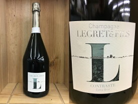1500ml:[NV]ルグレ＆フィス "コントラスト" エクストラ・ブリュット マグナム Legret & Fils "Contraste" Extra Brut Magnum【NVSC】