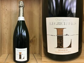 1500ml:[NV]ルグレ＆フィス "ミネラル" シャルドネ エクストラ ブリュット マグナム Legret & Fils"Mineral"Charonnnay Extra Brut Magnum【NVSC】