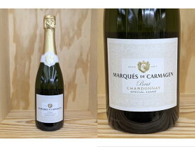 泡：[NV] マルケス・デ・カルマゲン 　ブリュット・シャルドネ　スペシャル・キュヴェ MARQUES DE CARMAGEN BRUT CHARDONNAY SPECIAL CUVEE
